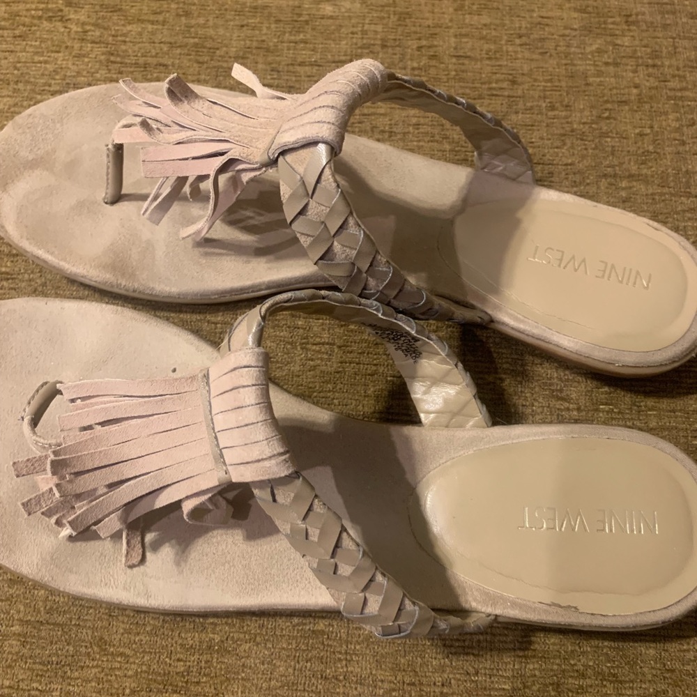 Nine West Fringe Sandal